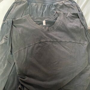 Free People Black Sweatpants & Joggers